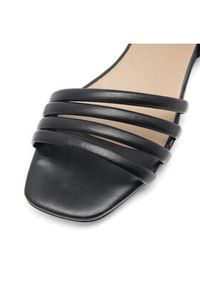 Badura Sandały E22-21451IBT Czarny. Kolor: czarny. Materiał: skóra #6