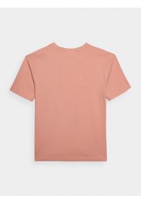 outhorn - T-shirt regular gładki męski Outhorn - pomarańczowy. Okazja: na co dzień. Kolor: pomarańczowy. Materiał: bawełna, dzianina. Długość rękawa: krótki rękaw. Długość: krótkie. Wzór: gładki. Styl: casual