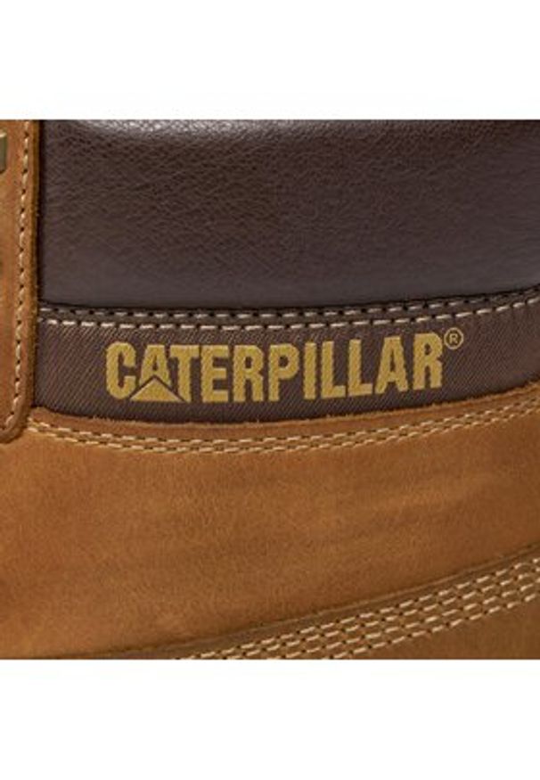 CAT Footwear Trapery Colorado 2.0 P110427 Brązowy. Kolor: brązowy. Materiał: skóra