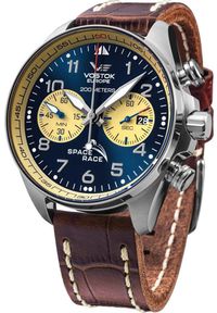 Zegarek Vostok Europe Zegarek męski Vostok Europe 6S21-325A667 brązowy. Kolor: brązowy #1