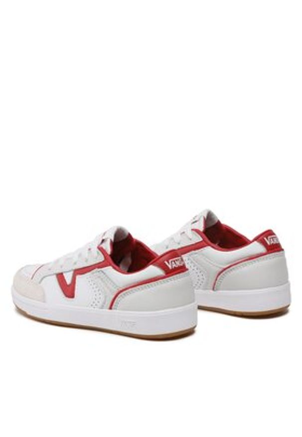 Vans Tenisówki Lowland Cc Jmp R VN0007P2Y521 Biały. Kolor: biały. Materiał: skóra