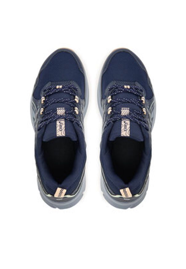 Asics Buty do biegania Trail Scout 3 1012B516 Granatowy. Kolor: niebieski. Materiał: mesh, materiał