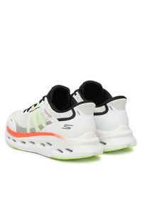 skechers - Skechers Buty do biegania Max Cushioning Glide-Step-Aberdeen 220422/WMLT Biały. Kolor: biały. Materiał: materiał #6