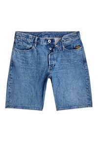 G-Star RAW - G-Star Raw Szorty jeansowe Dakota D24411-D436 Niebieski Slim Fit. Kolor: niebieski. Materiał: jeans #4
