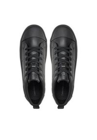 Calvin Klein Jeans Sneakersy Vulcanized Low Laceup Mix In Uc YM0YM00894 Czarny. Kolor: czarny. Materiał: skóra