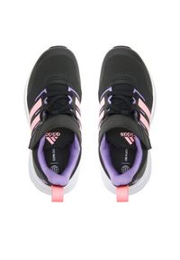 Adidas - adidas Sneakersy Fortarun 2.0 Cloudfoam Sport Running Elastic Lace Top Strap Shoes HR0289 Czarny. Kolor: czarny. Materiał: materiał. Model: Adidas Cloudfoam. Sport: bieganie #4