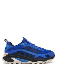 Merrell Trekkingi Moab Speed 2 J038273 Niebieski. Kolor: niebieski. Materiał: materiał. Sport: turystyka piesza