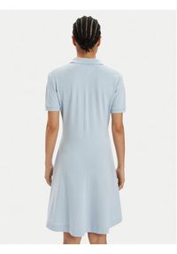 TOMMY HILFIGER - Tommy Hilfiger Sukienka letnia WW0WW41567 Błękitny Regular Fit. Kolor: niebieski. Materiał: lyocell, bawełna. Sezon: lato #2