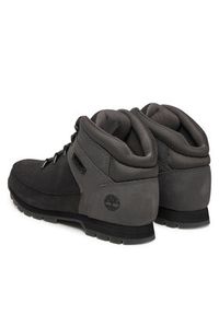 Timberland Trekkingi Euro Sprint Mid A1KAC Czarny. Kolor: czarny. Materiał: skóra, zamsz. Sport: bieganie, turystyka piesza #4