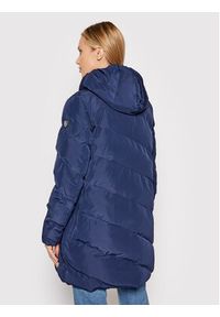 EA7 Emporio Armani Płaszcz zimowy 6KTL10 TN8AZ 1554 Granatowy Regular Fit. Kolor: niebieski. Materiał: syntetyk. Sezon: zima #4