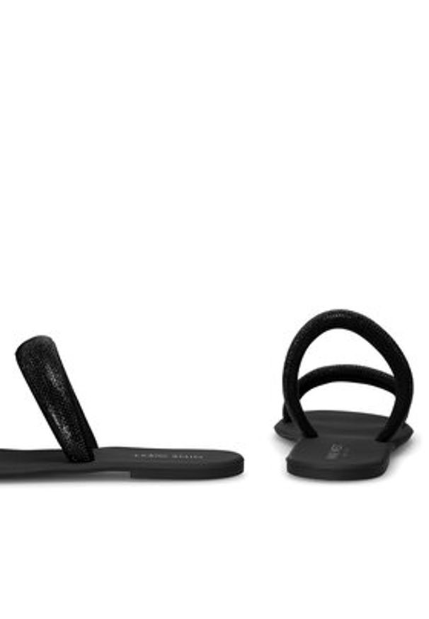 Nine West Klapki WFA2735-1 Czarny. Kolor: czarny. Materiał: materiał