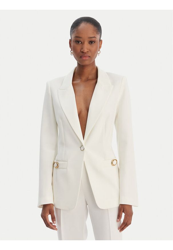 Marciano Guess Marynarka 6RGN03 7357A Écru Regular Fit. Materiał: syntetyk