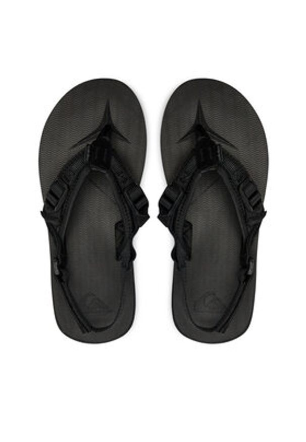 Quiksilver Sandały Carver AQYL101376 Czarny. Kolor: czarny. Materiał: materiał