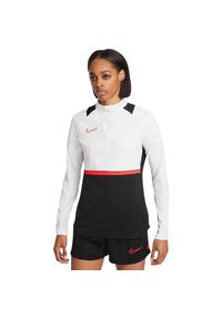 Nike - Bluza Damska Academy 21 DriFIT Quarter Zip Drill Top. Kolor: biały