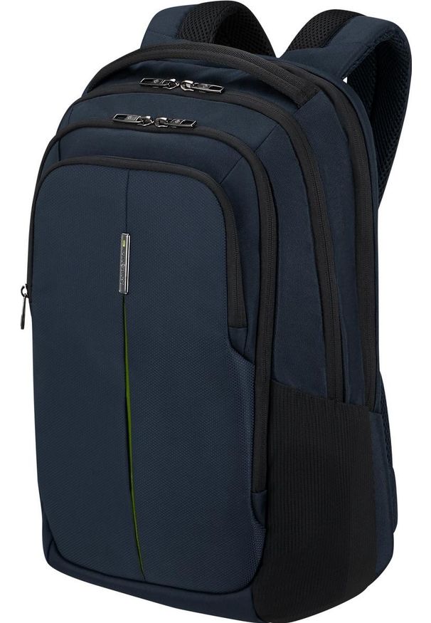 Plecak Samsonite 155197 1090 17.3'' Guardit 3.0 granatowy. Kolor: niebieski. Materiał: materiał, tkanina. Styl: biznesowy, klasyczny, casual