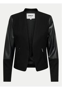 only - ONLY Marynarka Farida 15334242 Czarny Regular Fit. Kolor: czarny. Materiał: syntetyk #6