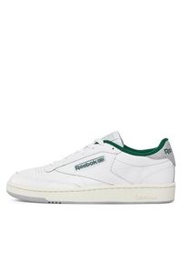 Reebok Sneakersy Club C 85 ID9221 Biały. Kolor: biały. Materiał: skóra. Model: Reebok Club
