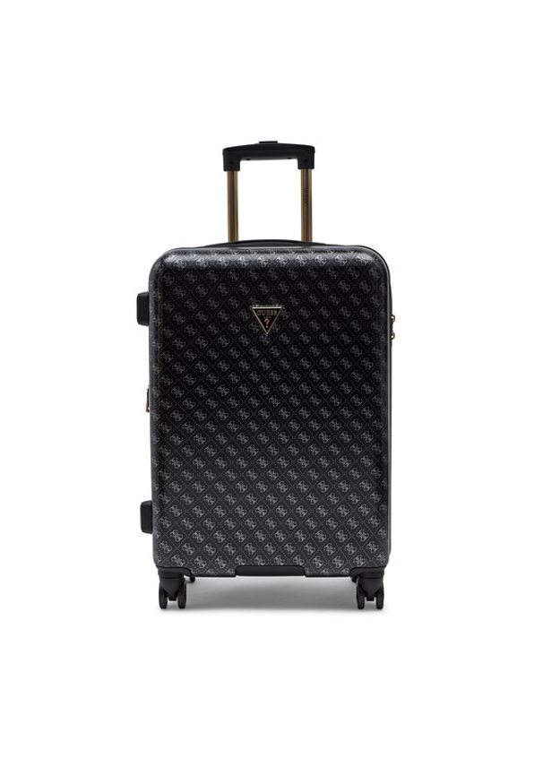 Guess Walizka średnia Jesco (H) Travel Bags TWH838 99820 Czarny. Kolor: czarny