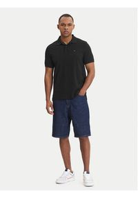 Tommy Jeans Polo DM0DM22711 Czarny Regular Fit. Typ kołnierza: polo. Kolor: czarny. Materiał: bawełna #3