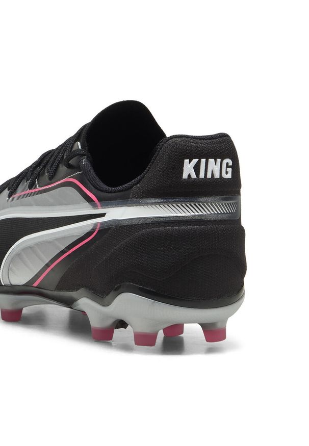 Puma - Buty piłkarskie KING MATCH FG/AG PUMA. Kolor: czarny, różowy, biały, wielokolorowy. Sport: piłka nożna