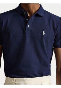Polo Ralph Lauren Polo 710941439038 Granatowy Slim Fit. Typ kołnierza: polo. Kolor: niebieski. Materiał: bawełna #2