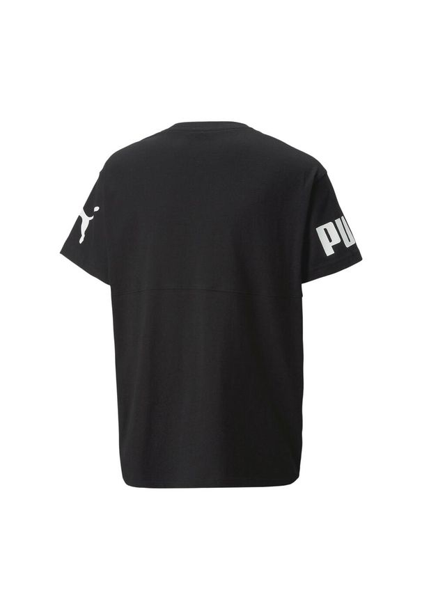 Koszulka Sportowa Chłopięca Puma Power. Kolor: czarny