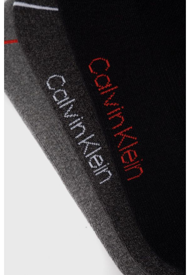 Calvin Klein Skarpetki (3-pack) męskie kolor szary. Kolor: szary