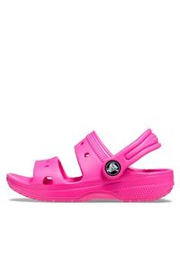 Crocs Sandały Classic Kids Sandal T 207537 Różowy. Kolor: różowy #6
