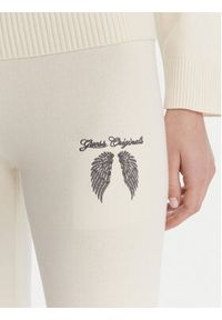Guess Spodnie dzianinowe W6RB63 Z2V62 Écru Relaxed Fit. Materiał: wiskoza #2