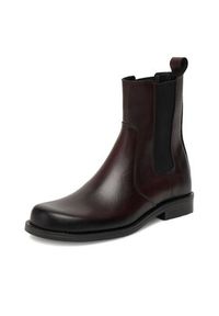 Gino Rossi Sztyblety C-MASSI-25650 Bordowy. Kolor: czerwony. Materiał: skóra #4