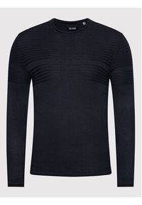 Only & Sons Sweter Blade 22021678 Granatowy Regular Fit. Kolor: niebieski. Materiał: syntetyk #4