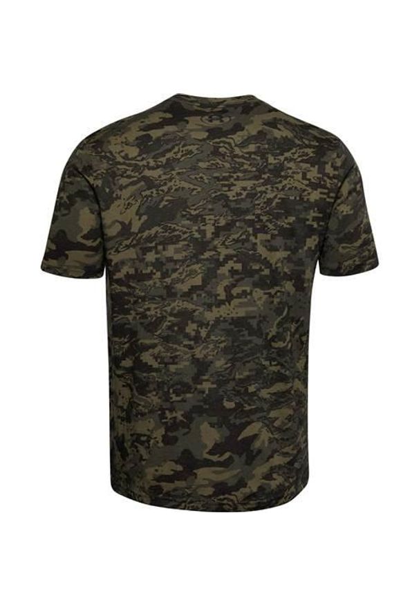 Koszulka treningowa męska Under Armour Abc Camo SS. Kolor: biały, wielokolorowy, czarny. Długość rękawa: krótki rękaw. Długość: krótkie