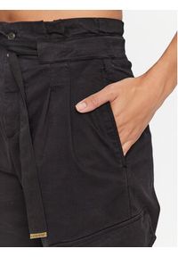 Pinko Spodnie materiałowe 101786 A15L Czarny Regular Fit. Kolor: czarny. Materiał: bawełna