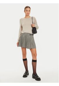 only - ONLY Sweter Venice 15333989 Beżowy Regular Fit. Kolor: beżowy. Materiał: wiskoza #4