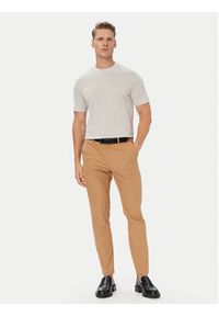 BOSS T-Shirt H-Thompson 181 50565299 Beżowy Regular Fit. Kolor: beżowy. Materiał: bawełna #2