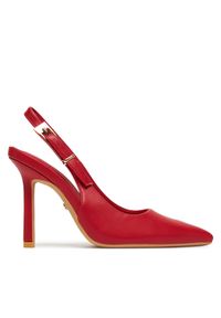 DeeZee Sandały 6-705-8 Czerwony. Kolor: czerwony. Materiał: skóra