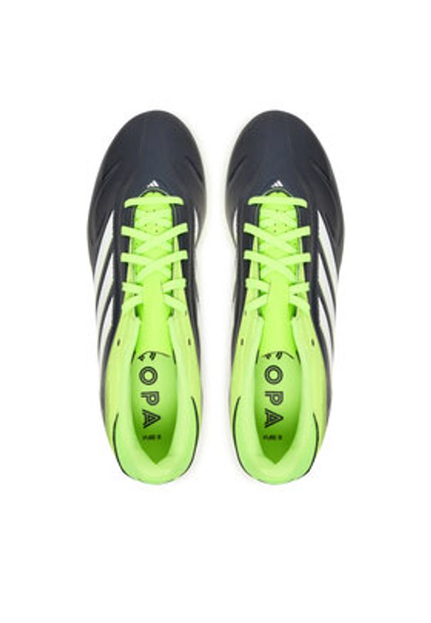 Adidas - adidas Buty do piłki nożnej Copa Pure 3 Club JR2896 Czarny. Kolor: czarny. Materiał: skóra