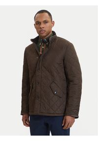 Barbour Kurtka przejściowa MQU0281OL51 Zielony Slim Fit. Kolor: zielony. Materiał: syntetyk #1