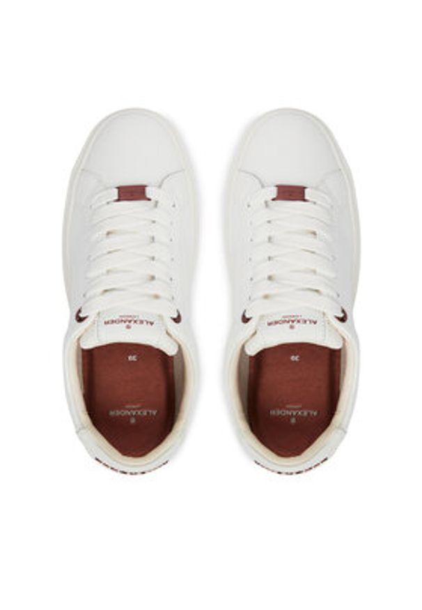 Alexander Smith Sneakersy London ALBDLHW Biały. Kolor: biały. Materiał: skóra