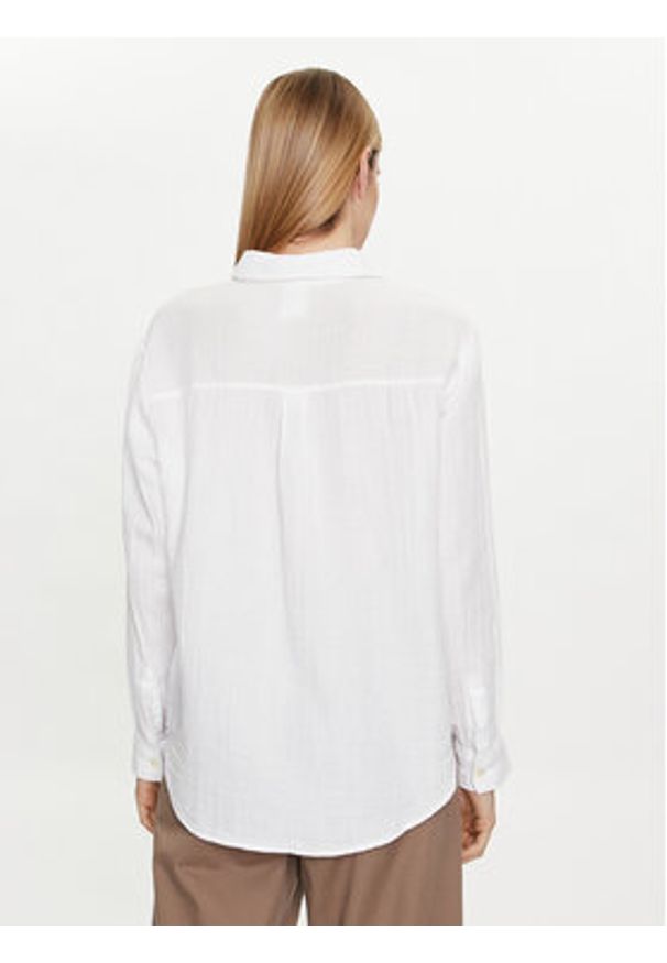 GAP - Gap Koszula 885282-01 Biały Relaxed Fit. Kolor: biały. Materiał: bawełna