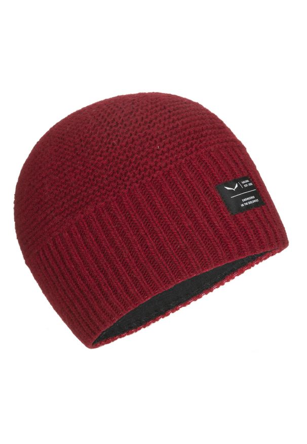 Czapka Zimowa Unisex Salewa Sarner 2 Wo. Kolor: czerwony. Sezon: zima