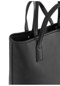 Ochnik - Czarna torebka shopper damska. Kolor: czarny. Materiał: skórzane. Rodzaj torebki: na ramię #2