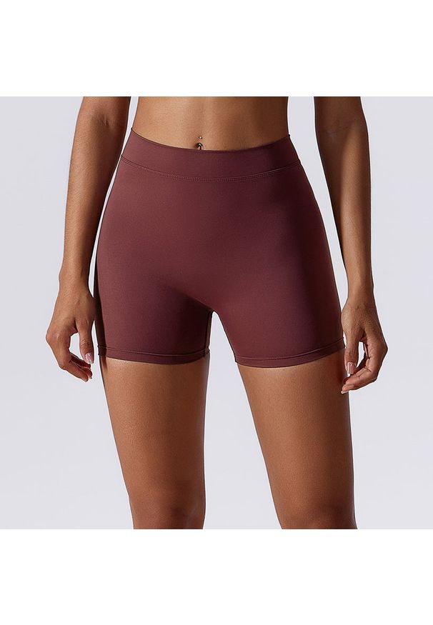 Intica - Szorty sportowe modelujące pośladki elastyczne Mirosava. Kolor: czarny. Materiał: materiał. Sport: fitness