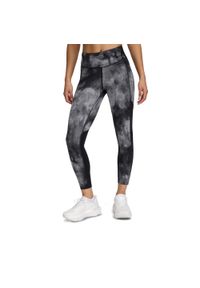 Legginsy do biegania damskie Under Armour Launch Printed Ankle. Kolor: czarny. Sport: bieganie