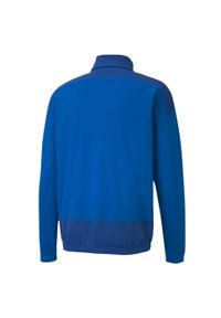Kurtka Puma Teamgoal 23 Training Jacket, Mężczyźni. Kolor: zielony, niebieski, wielokolorowy. Materiał: poliester, materiał. Sport: piłka nożna