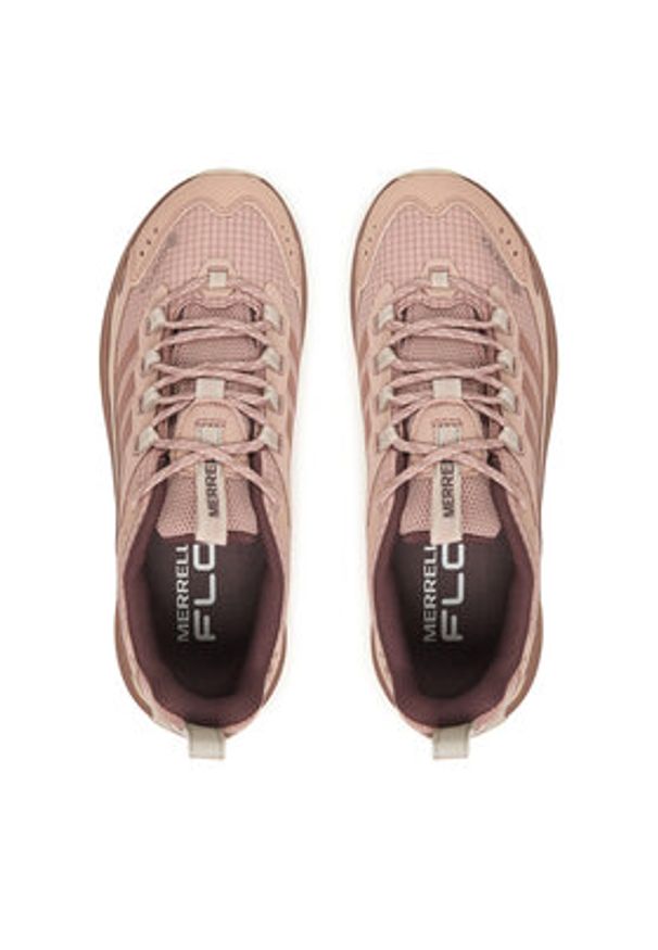 Merrell Sneakersy Moab Speed 2 GTX J038236 Różowy. Kolor: różowy. Materiał: materiał
