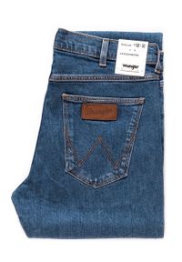 Wrangler - WRANGLER GREENSBORO MĘSKIE SPODNIE JEANSOWE DARKSTONE W15Q23090