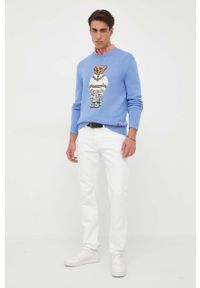 Polo Ralph Lauren koszula bawełniana męska kolor różowy regular z kołnierzykiem button-down. Okazja: na co dzień. Typ kołnierza: button down, polo. Kolor: różowy. Materiał: bawełna. Długość rękawa: krótki rękaw. Długość: krótkie. Wzór: aplikacja. Styl: casual #2