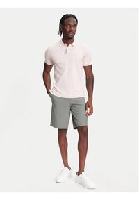 United Colors of Benetton - United Colors Of Benetton Polo 3WG9U301Z Różowy Slim Fit. Typ kołnierza: polo. Kolor: różowy. Materiał: bawełna