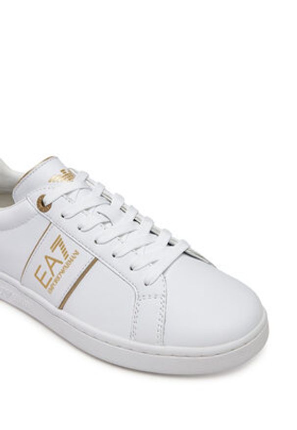 EA7 Emporio Armani Sneakersy X8X102 XK346 U447 Biały. Kolor: biały. Materiał: skóra